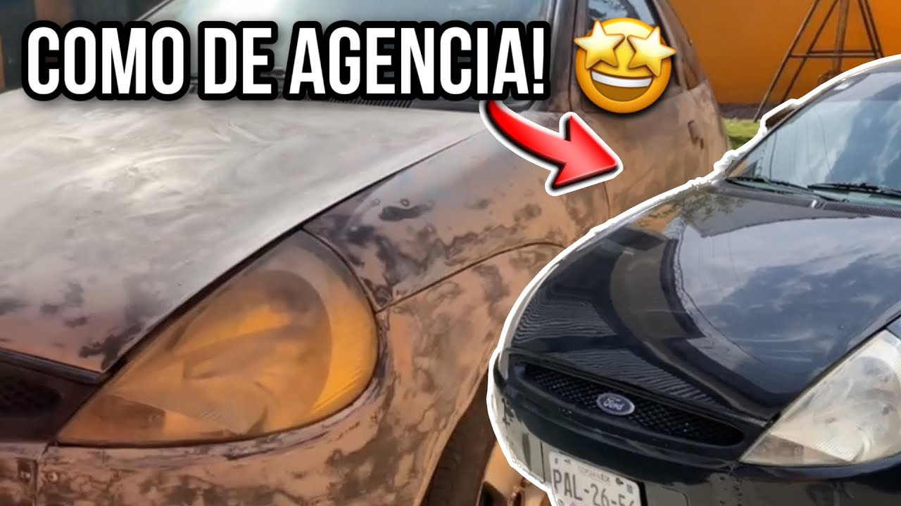 El FORD K quedo como de AGENCIA 😍 restauracion al 100% con PINTURA AUTOMOTRIZ IMPORTADA ✈️