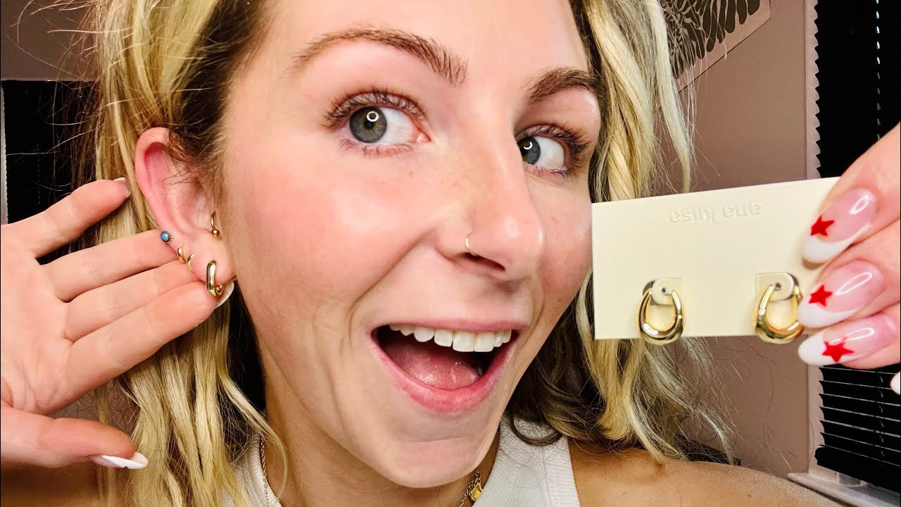 ASMR- CHRISTMAS GIFT IDEAS🎄 FT. ANA LUISA JEWELERY🤎