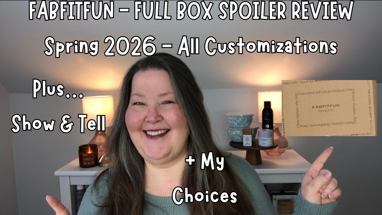 FabFitFun Spoilers Review - Full box Review + Show & Tell