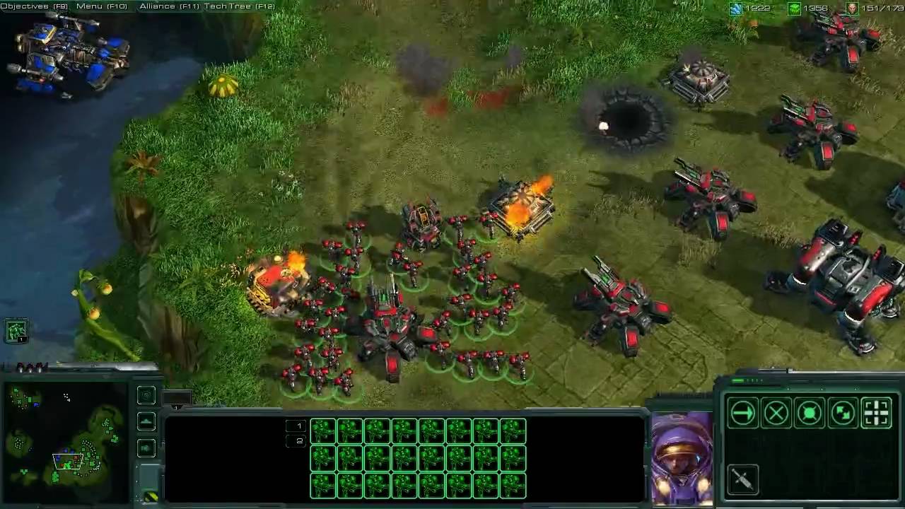 StarCraft II: Terran Gameplay