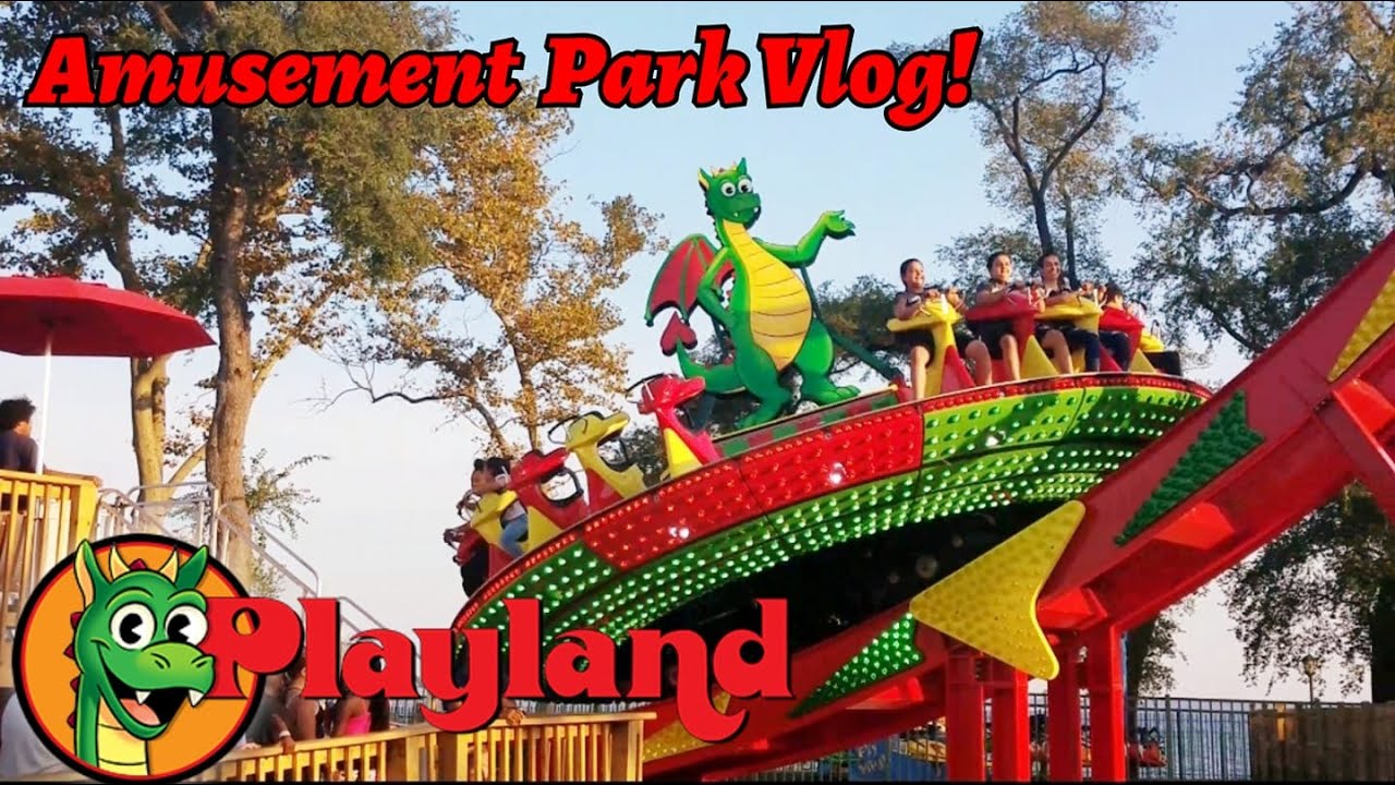 Amusement Park Vlog | Playland Park| Rye Playland, NY!