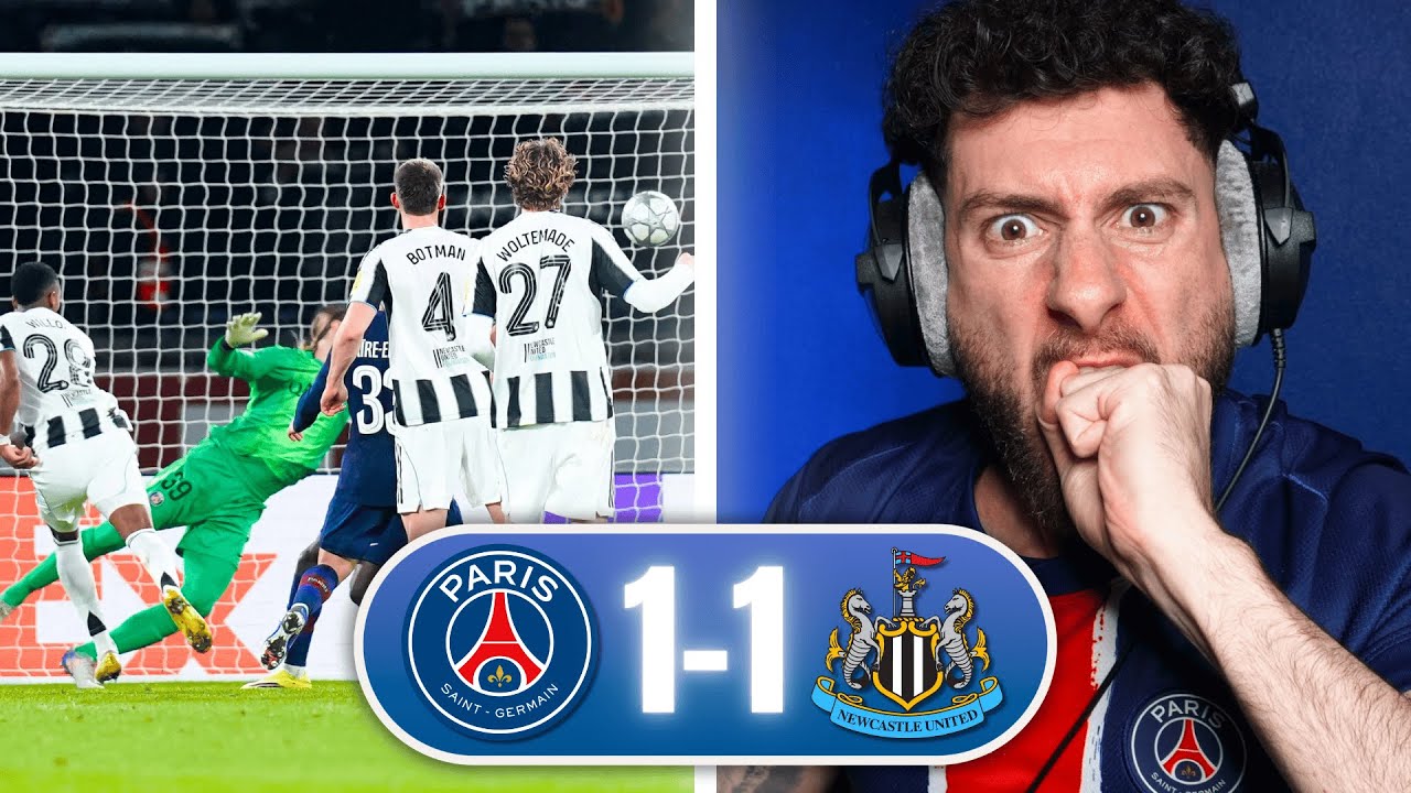 AFFLIGEANT ! Là, c'est trop 😡 (PSG 1-1 Newcastle)