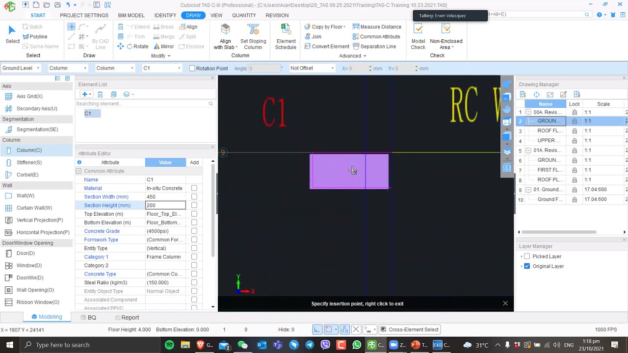 5D BIM QS Online Seminar-Oct. 23+24-Glodon Cubicost - TAS C III 2021 10 23 01:PM