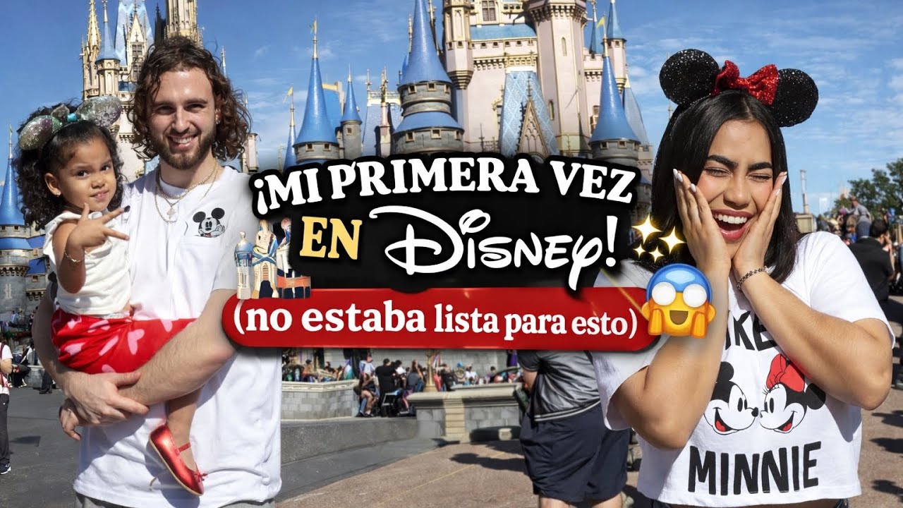 ¡MI PRIMERA VEZ EN DISNEY! 🏰✨ Sueño hecho realidad | YARLENYS VARGAS