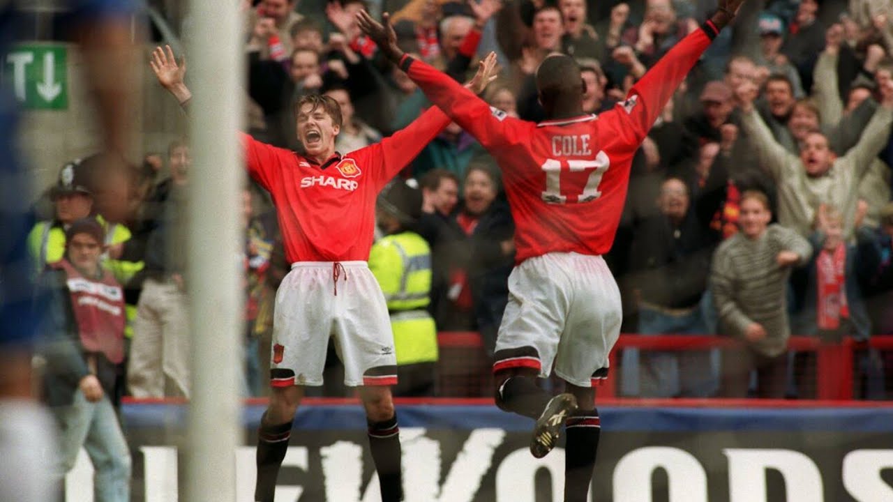 David Beckham vs Chelsea ● Semi Final FA Cup 1996 (Becks 1st FA Goal)