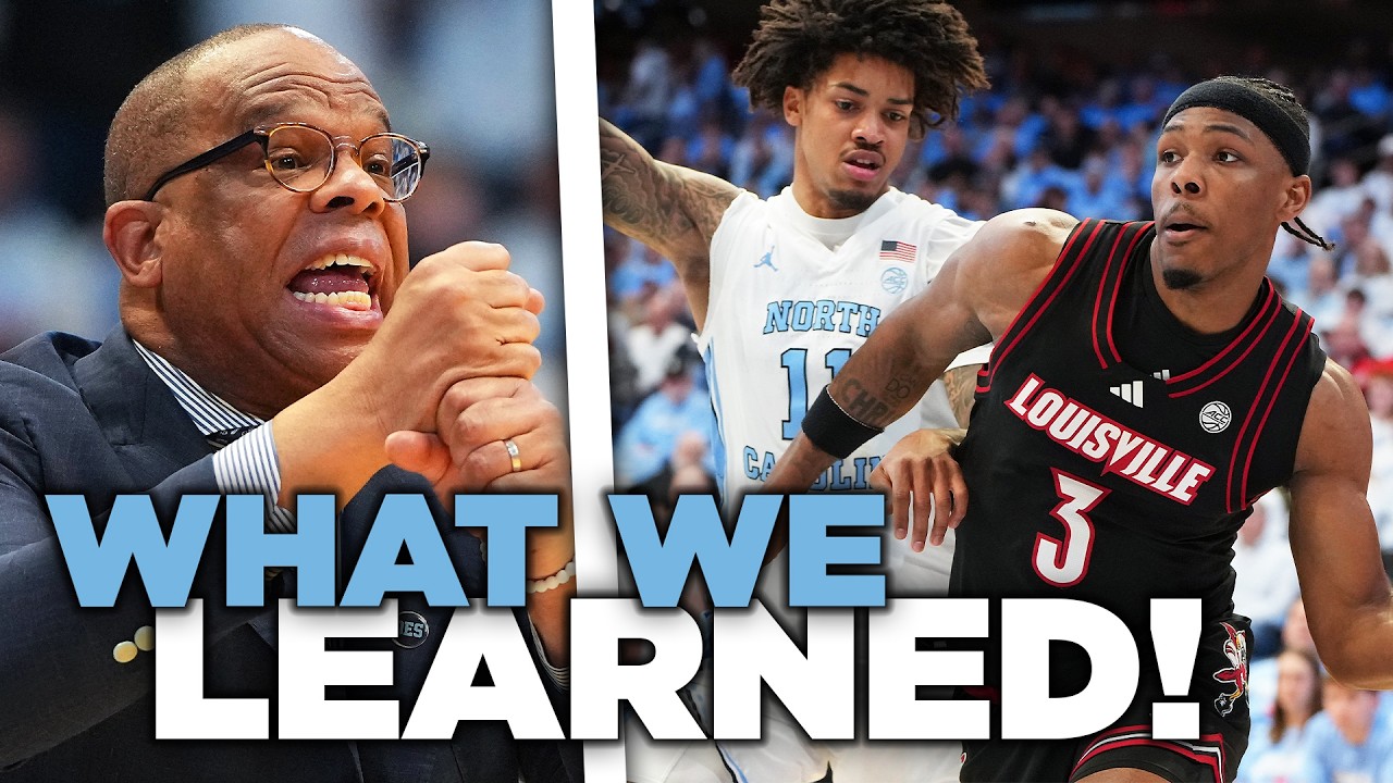 What We LEARNED From UNC's Win Over Louisville! | Daily Drop
