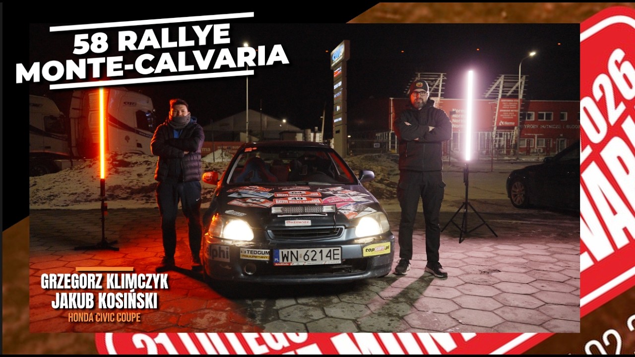 Klimczyk/Kosiński - Honda Civic Coupe - 58 Rallye Monte-Calvaria 2026