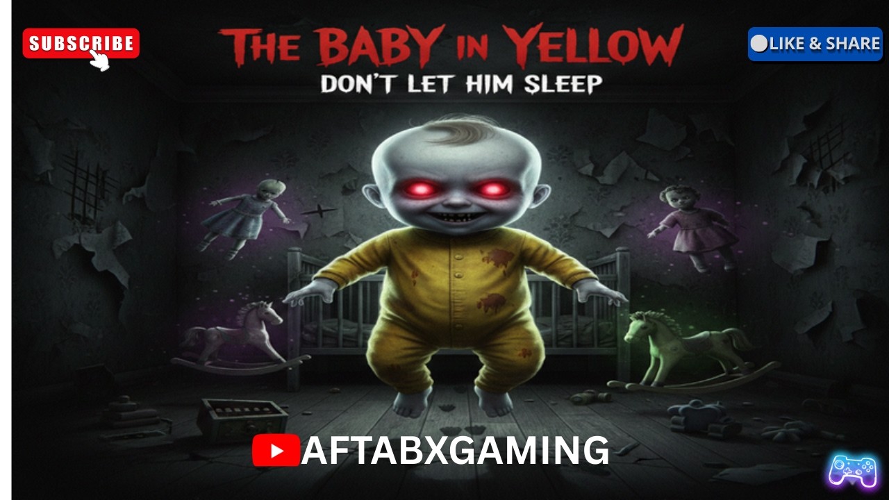 The baby in yellow Gameplay || Live Streaming || Horror Gameplay || AftabXGaming II Day 08 - Part 5