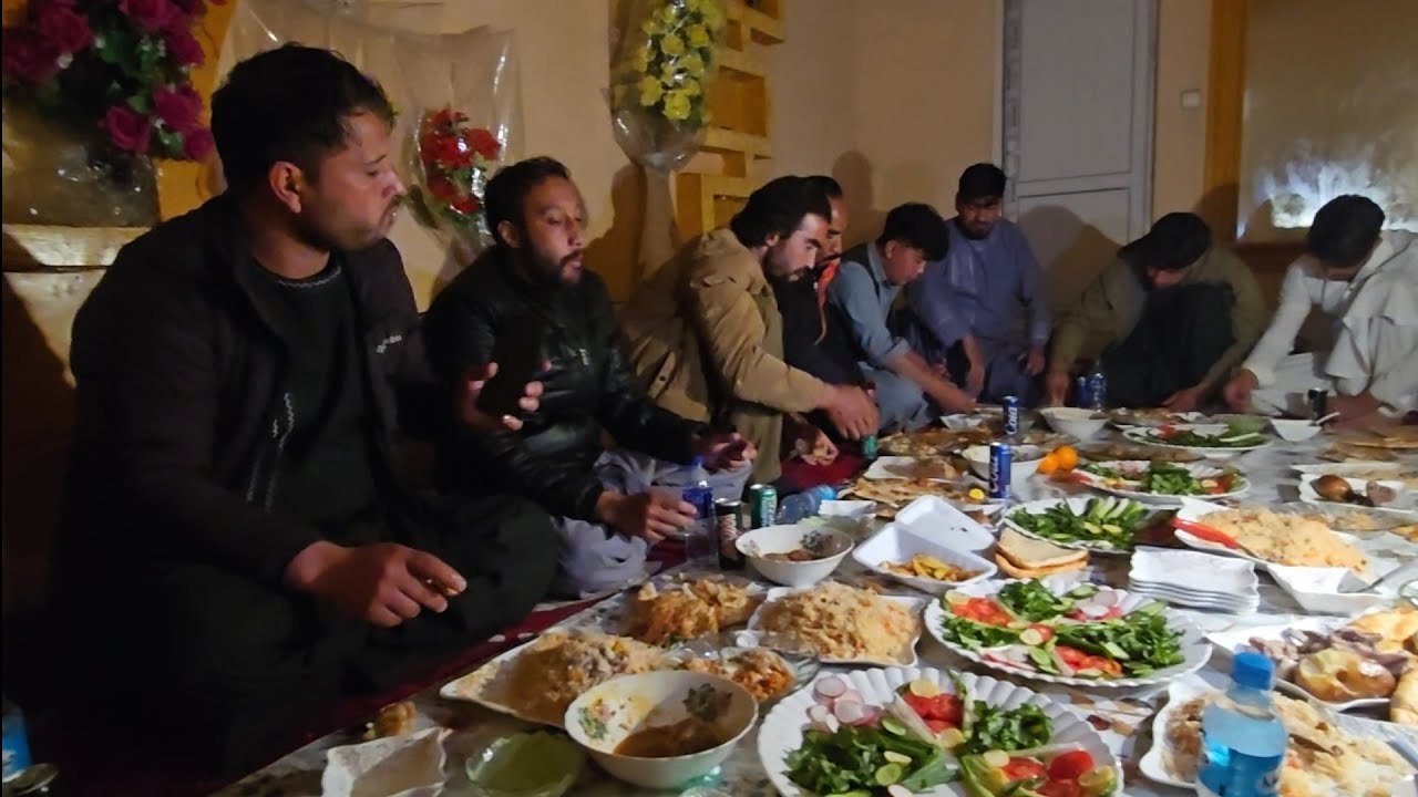 در افطار مهمان شمشاد گل شدیم  😇😋