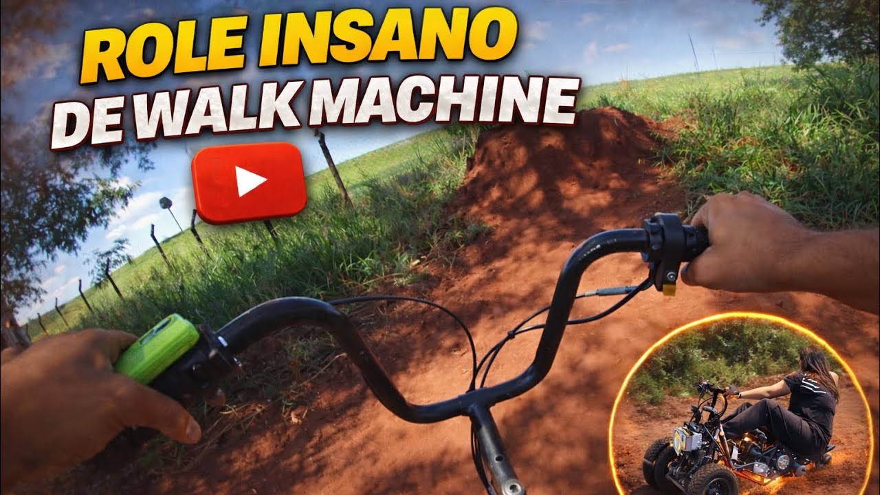 ROLE INSANO DE WALK MACHINE. ACOMPANHA NADA PODE NOS PARAR!!! 