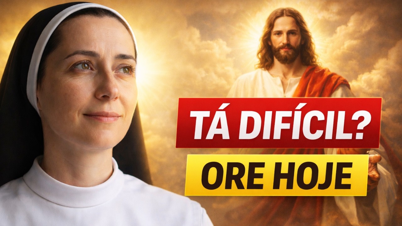 SE TUDO ESTÁ DIFÍCIL PARA VOCÊ HOJE, FAÇA ESTA ORAÇÃO 🙏 Ore comigo!
