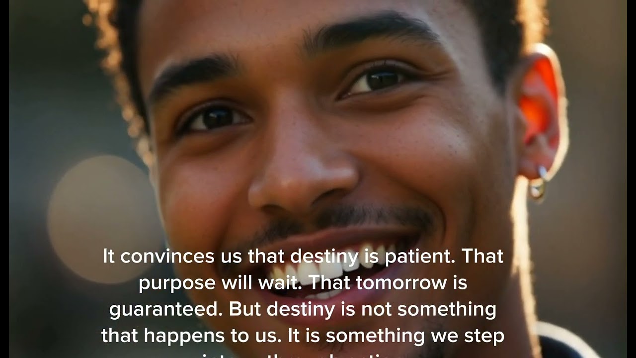 Delay; the cost of time wasting in fulfilling Destiny.  @light_you_up