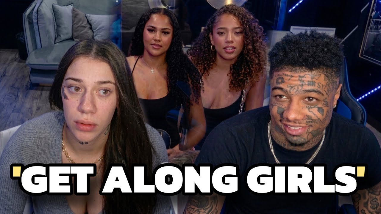 Nevaeh FACE TO FACE with Blueface Girlfriends For The FIRST TIME...😳👀 *TENSION*