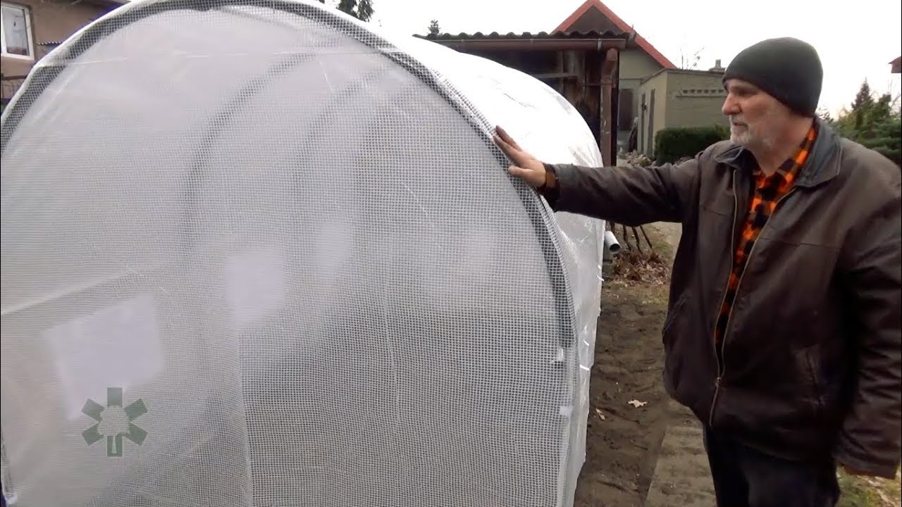 Montaż tunelu na warzywa