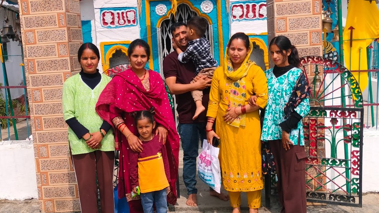 शादी के 2 साल बाद गई मंदिर में 🥺#virlediting #phadilifestyle #uttarakhand #virle#vlog 