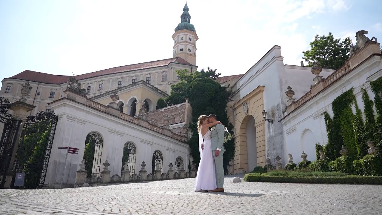 Svatba Adéla & Martin, zámek Mikulov