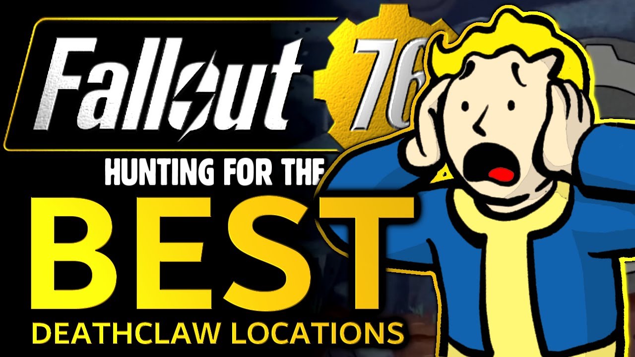 FALLOUT 76 - Best Deathclaw Locations On The Map