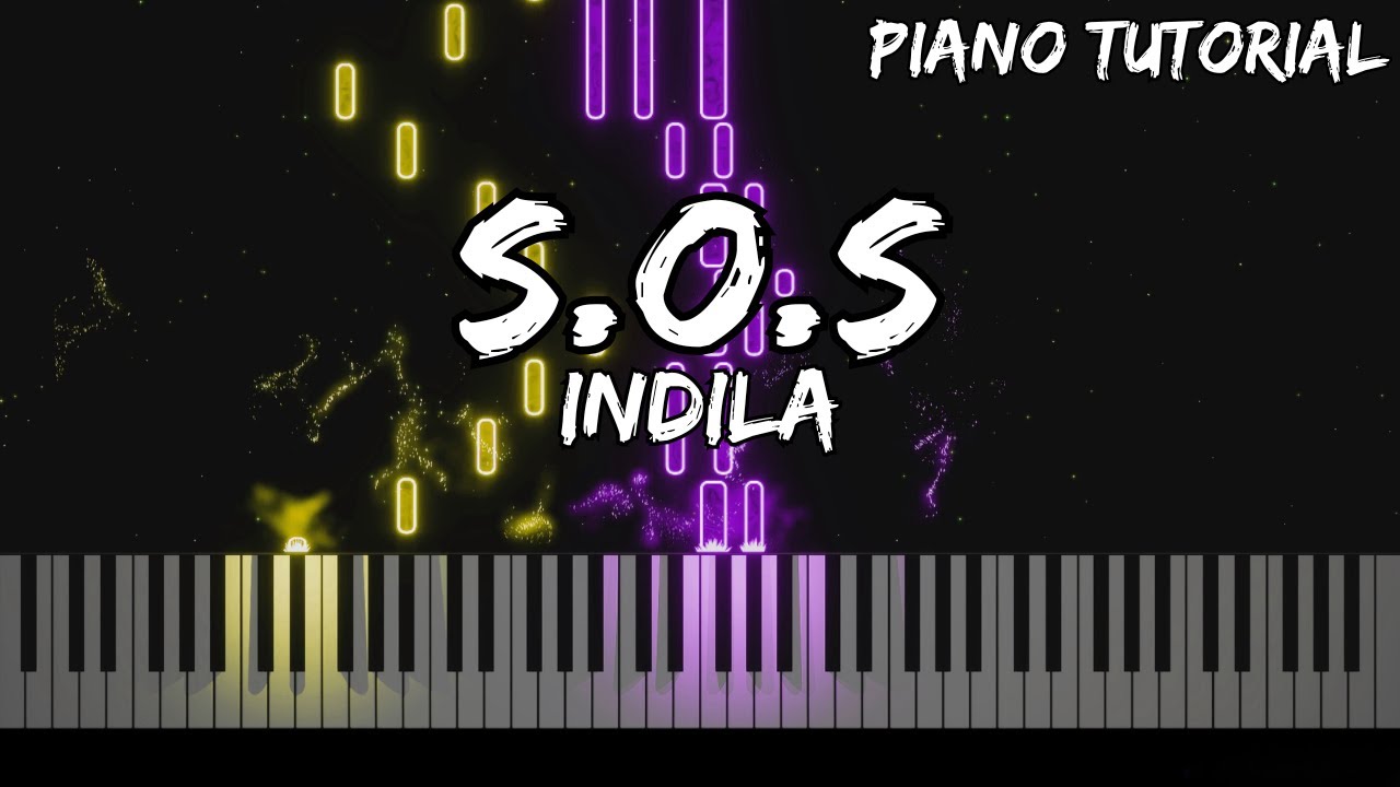 Indila - S.O.S (Piano Tutorial)