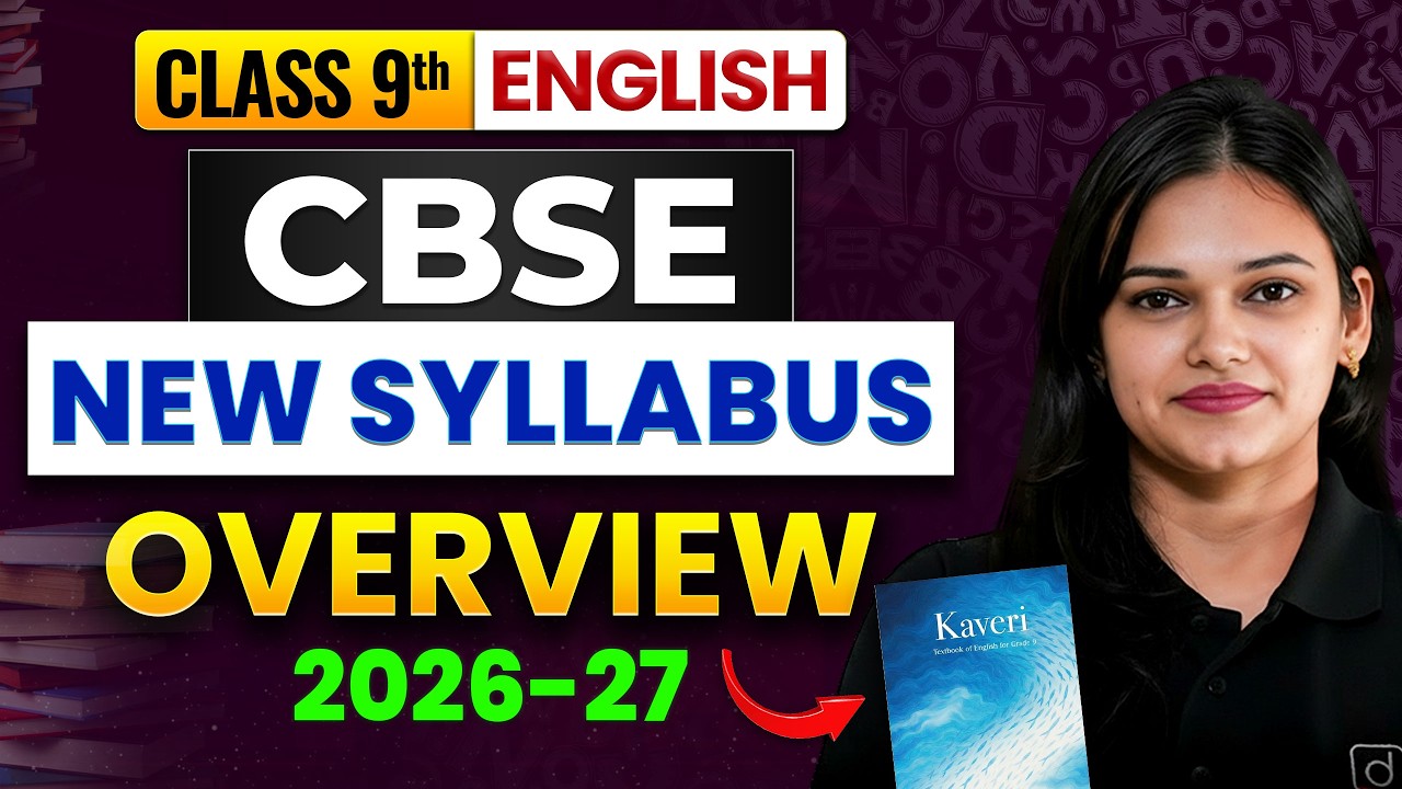 Class 9 English Updated Syllabus Overview 2026-27 | CBSE Latest Update New Syllabus 2027 | Kusum Mam