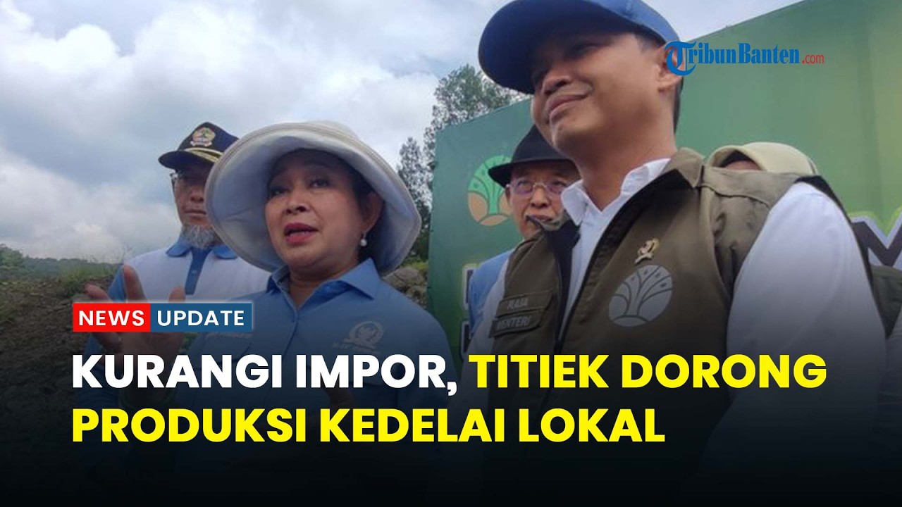 Kurangi Impor Pangan, Titiek Soeharto Dorong Swasembada Bawang Putih dan Kedelai