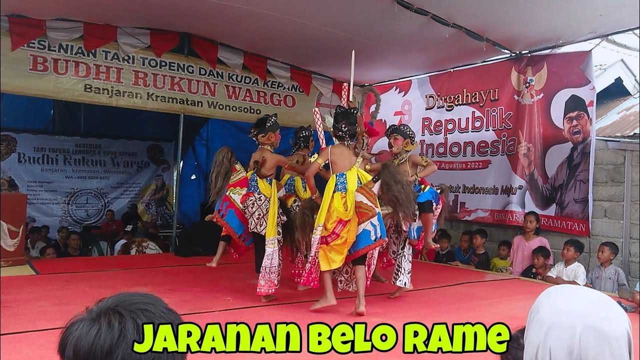 ADIK SD SUDAH BISA MENGUASAI JARANAN || TARI LENGGER BUDHI RUKUN WARGO BANJARAN KRAMATAN WONOSOBO