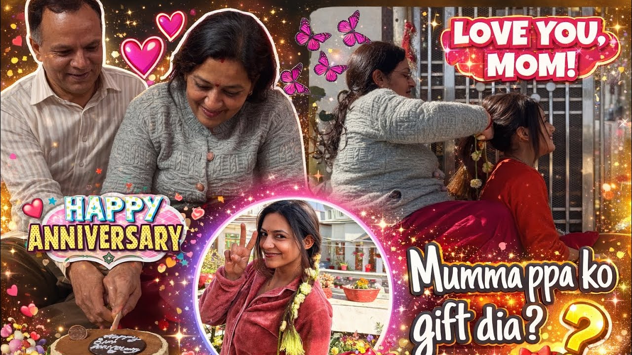 Mummy Ne Apni Anniversary Par Diya Mujhe Gift 🤪 | Happy 31st Anniversary | Ruchi Panchpal |
