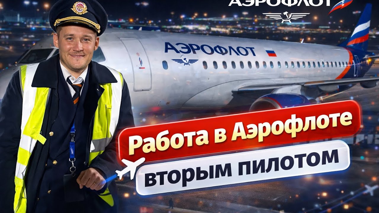 Работа в Аэрофлоте вторым пилотом. 2 часть моего пути | Working for Aeroflot  as a First Officer