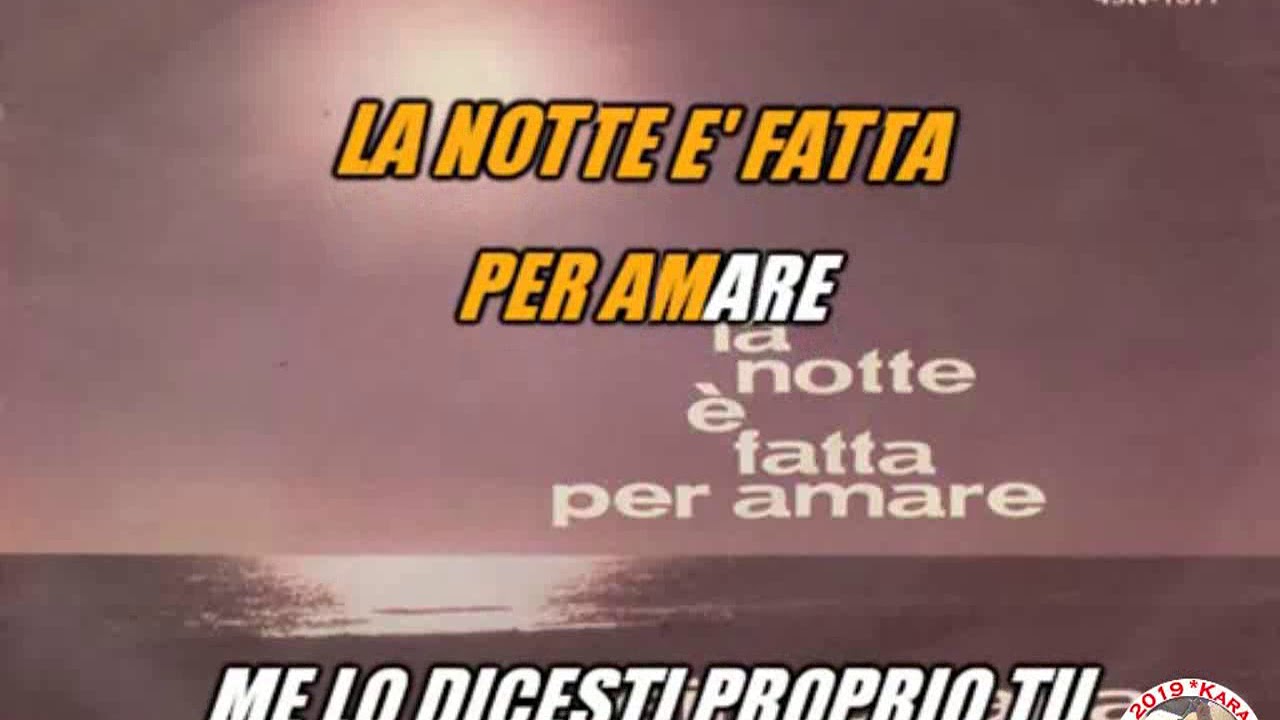 Neil Sedaka   La notte è fatta per amare KARAOKE FAIR USE
