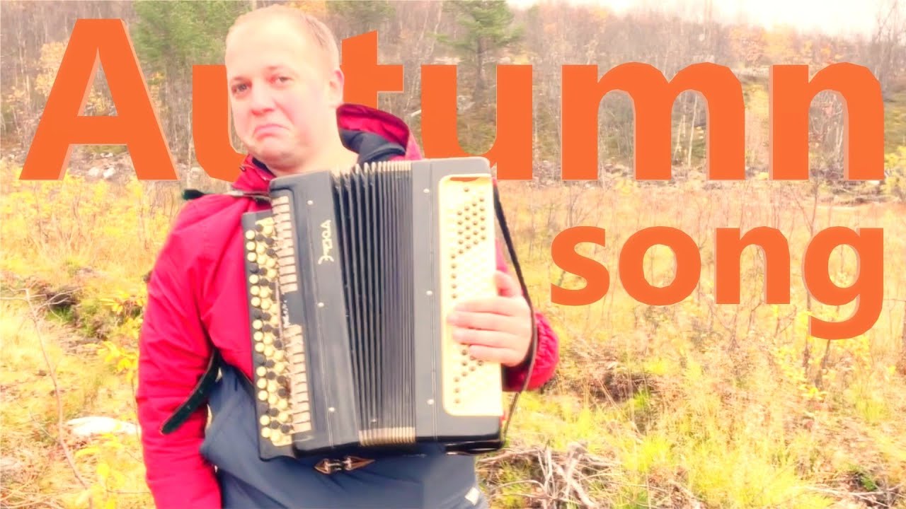 Таких ЛИСТЬЯ ЖЕЛТЫЕ Вы ещё НЕ ВИДЕЛИ на Баяне КЛИП / Autumn SONG on the Accordion