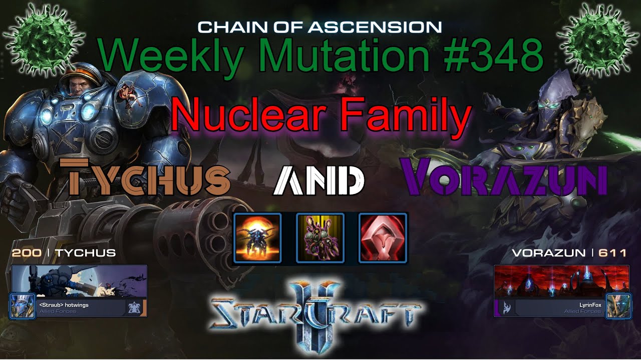 [StarCraft 2] Weekly Mutation #348: Nuclear Family (Tychus & Vorazun)