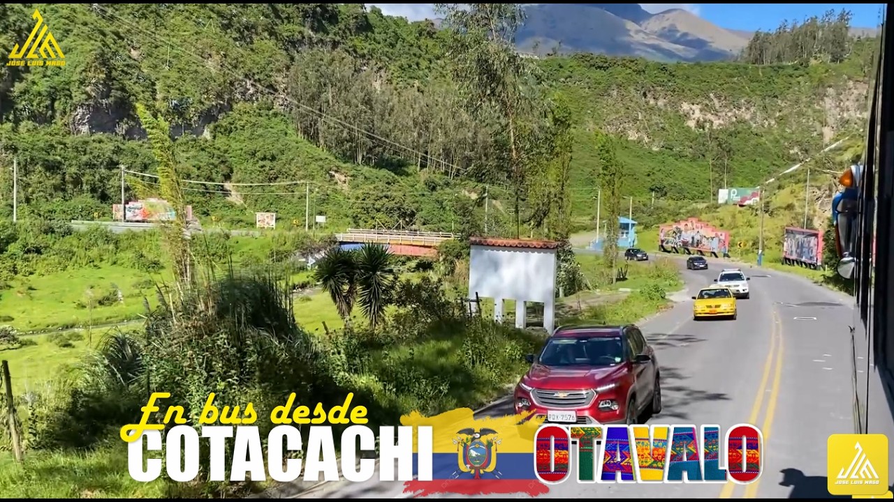 ✅ en BUS 🚎 desde COTACACHI hasta OTAVALO 🇪🇨 ECUADOR 2025 #ecuador #ibarra #otavalo #cotacachi