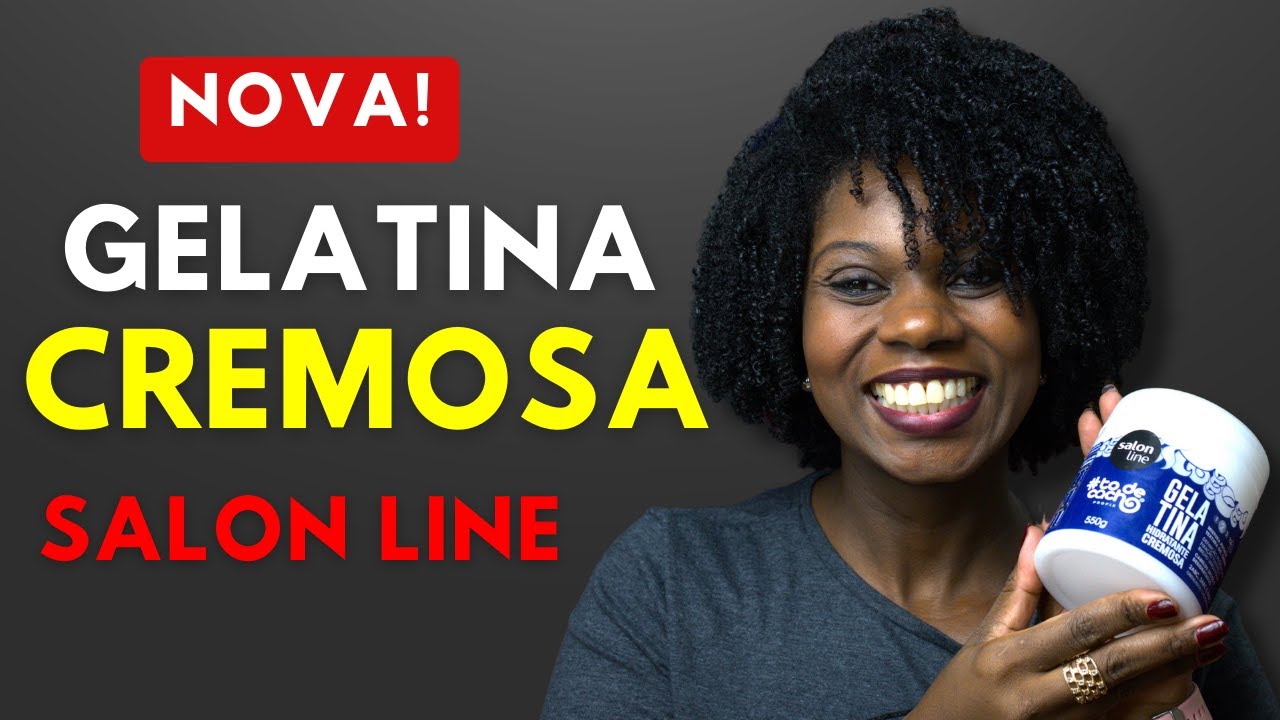 TESTEI O LANÇAMENTO DA SALONLINE - GELATINA HIDRATANTE CREMOSA | ASSISTA O VIDEO E VEJA O RESULTADO