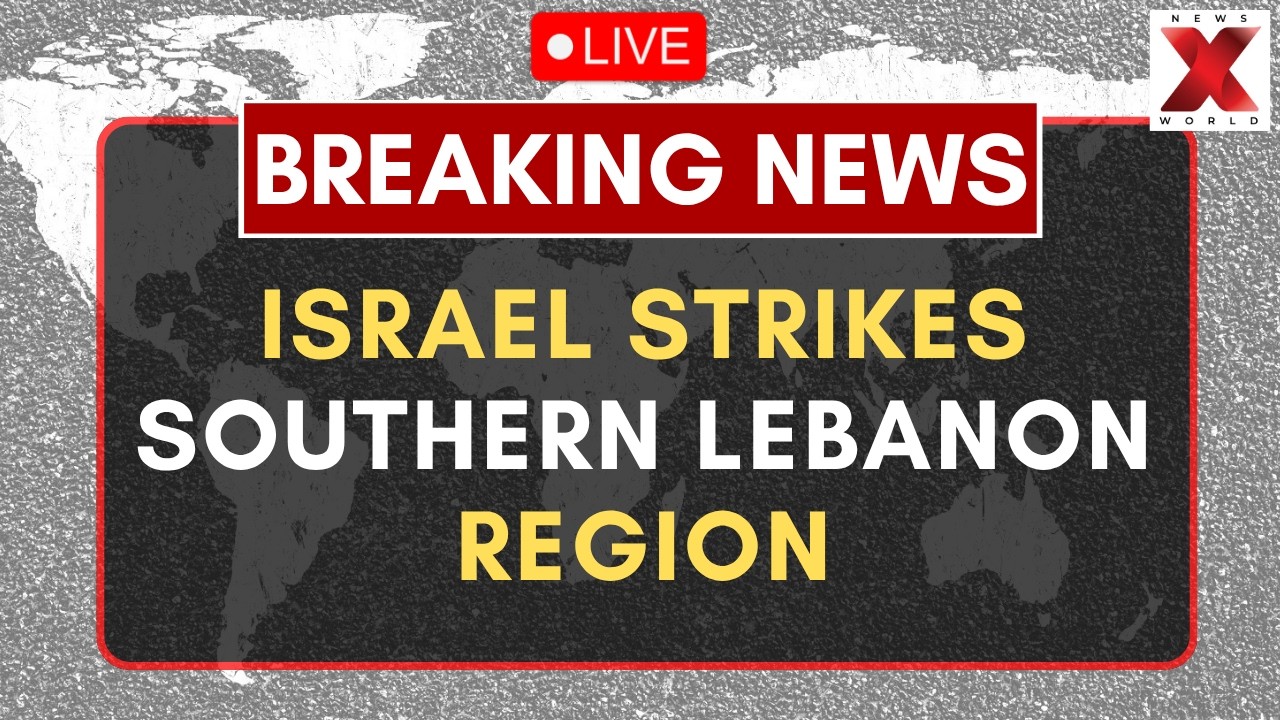 Israel Strikes Lebanon LIVE : Israel Lebanon Tensions Rise As Nabatieh Comes Under Heavy Strikes