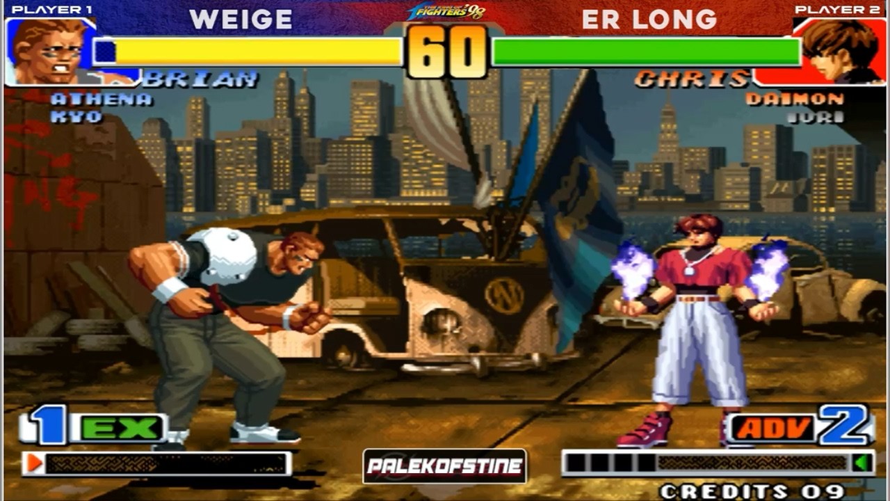 KOF 98 - Weige (伟哥) Vs Er long (二龍) FT10 [01/03/2026] 赢200.输100