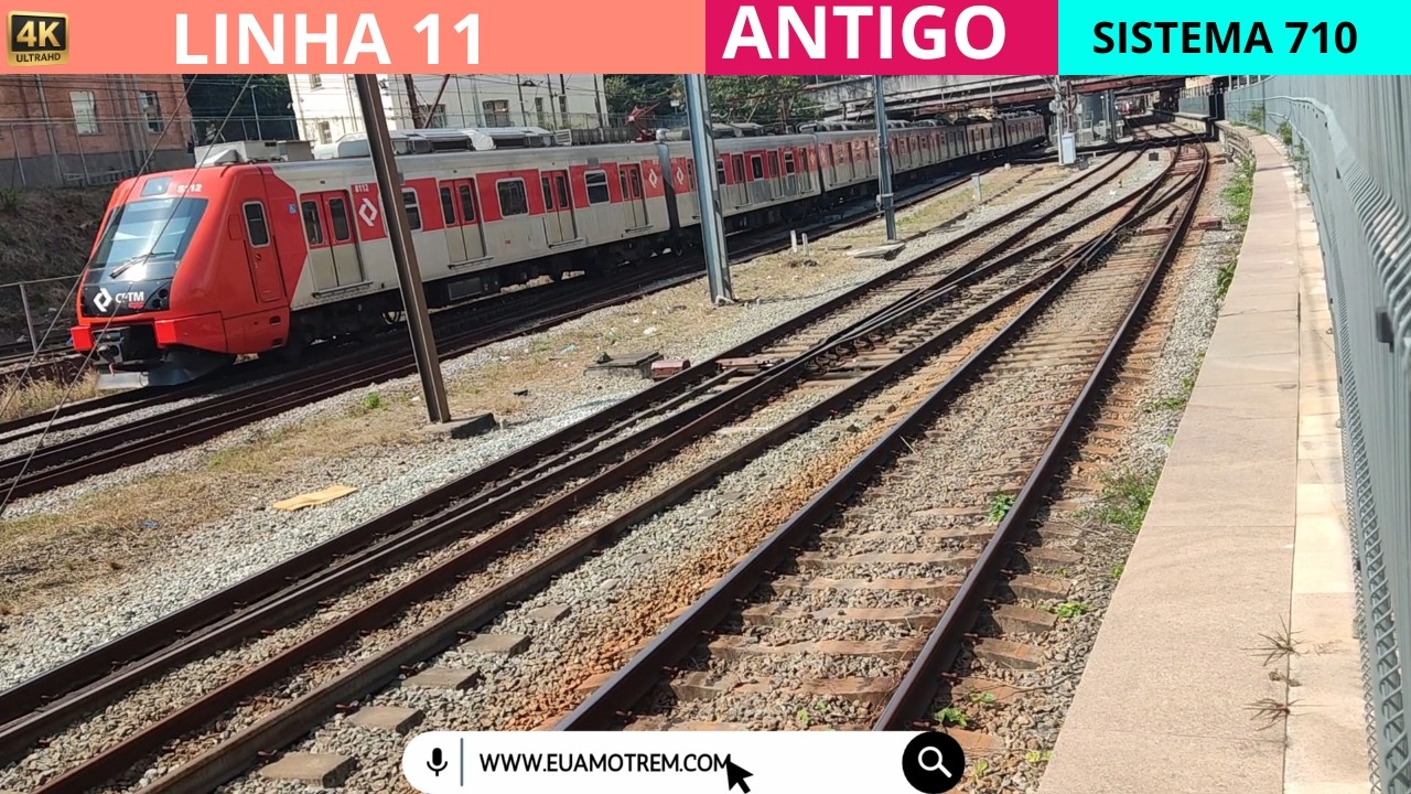🚄CRUZAMENTO SÉRIE 8000 (S112) E 9500 (D556) AMBOS DA CPTM NA REGIÃO DA ESTAÇÃO LUZ🚃