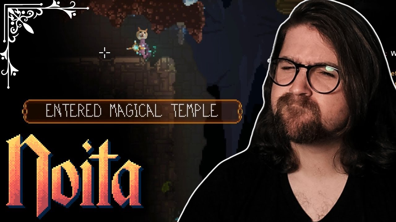 Has the Magical Temple heard of nightlights? - Noita (New Player)