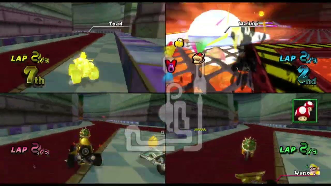 Mario Kart Wii Custom Tracks ✦ 4 Players #607