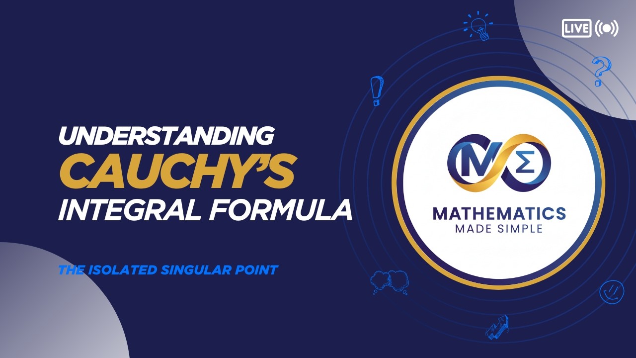 1.31 - CAUCHY INTEGRAL FORMULA