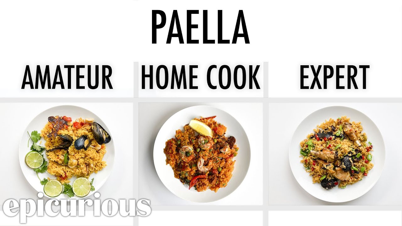 4 Levels of Paella: Amateur to Food Scientist | Epicurious