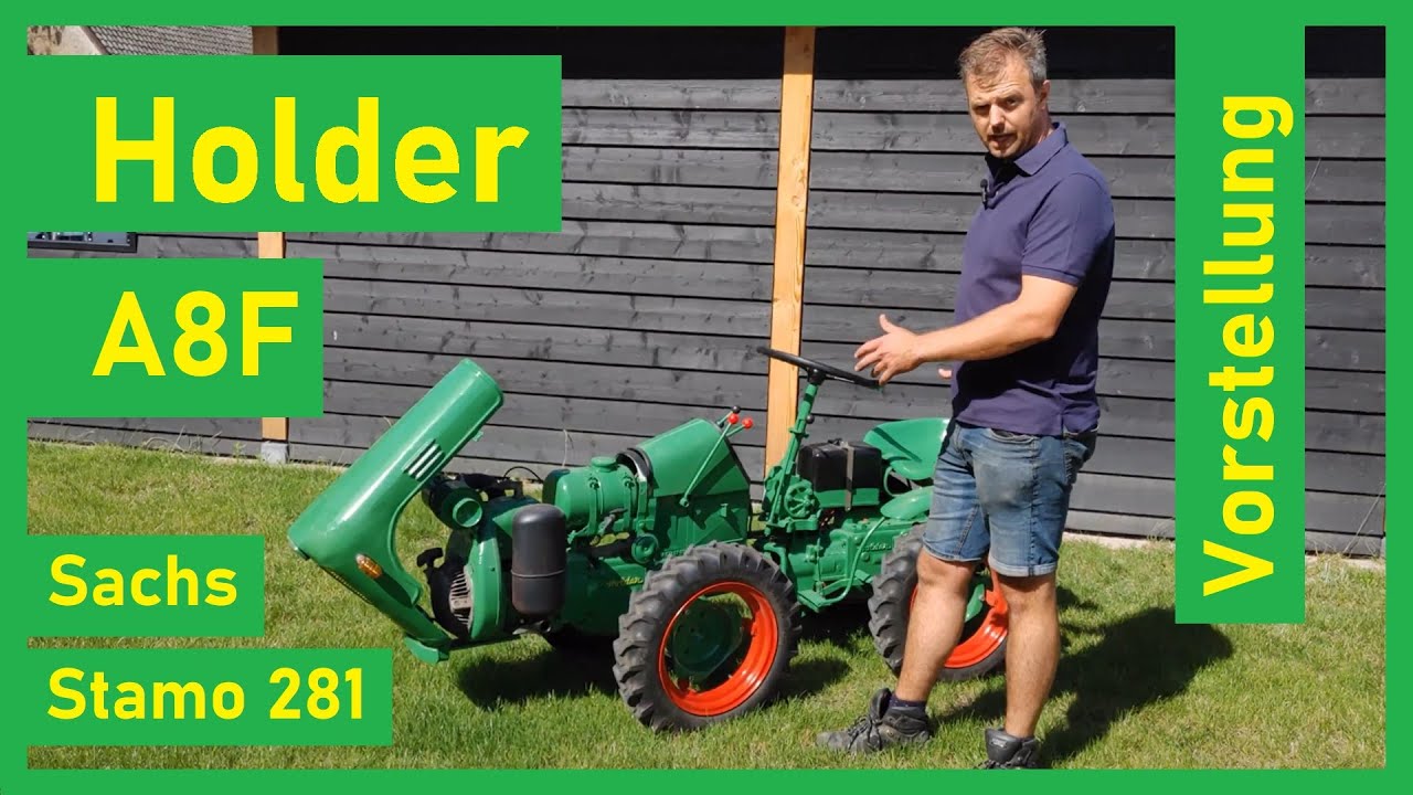Holder A8F | Fichtel & Sachs Stamo 281 | Zweitakt-Benzin | Mopedsound und Allradantrieb