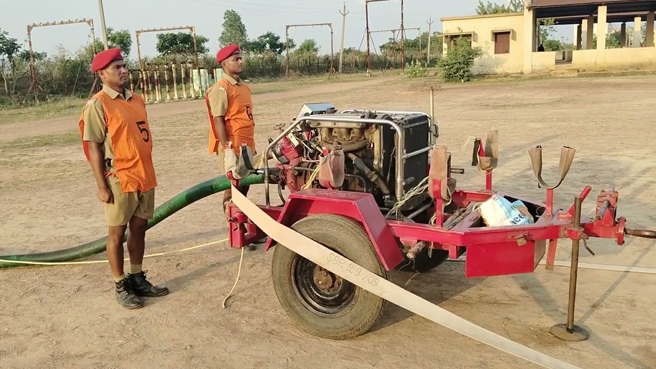 PUMP DRILL ODISHA FIRE SERVICE