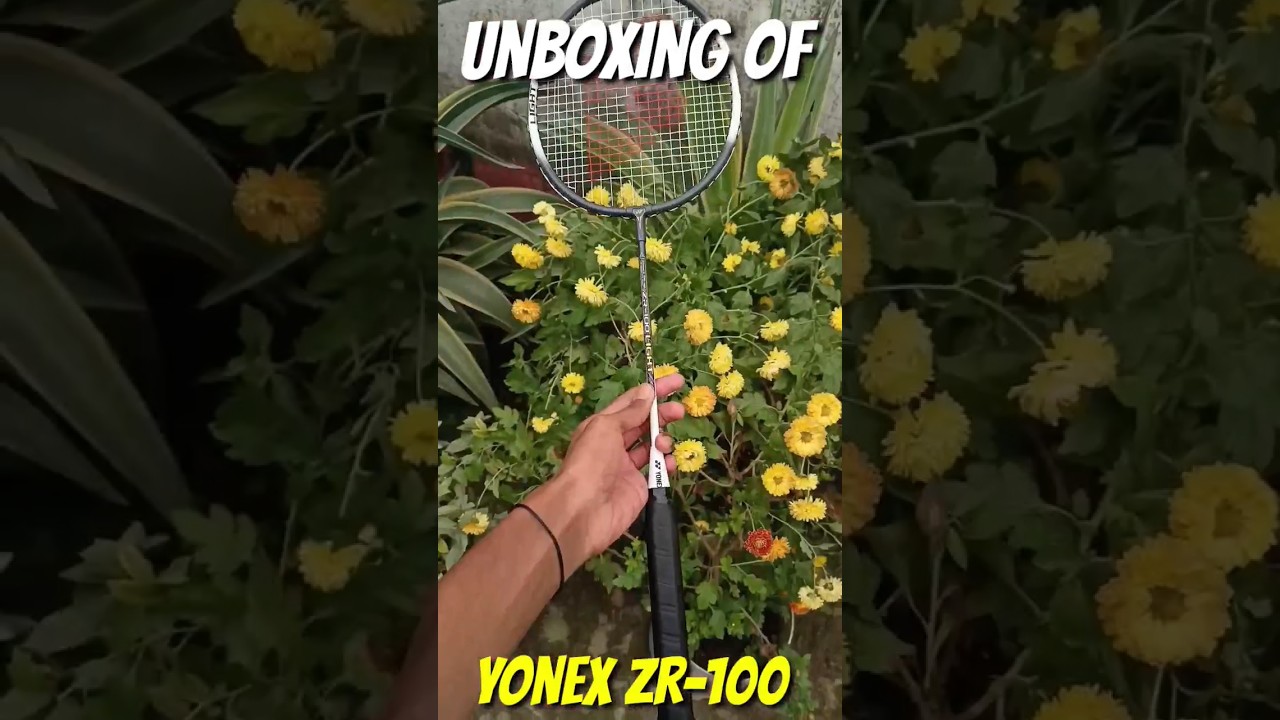 Unboxing of Yonex ZR-100#shorts #shortsfeed #yonex #badminton