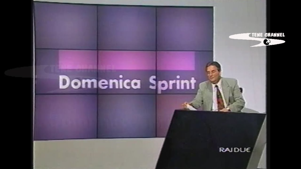 DOMENICA SPRINT PUNTATA DEL 13 GIUGNO 1993 LA SERIE B CONDUCE GIORGIO MARTINO