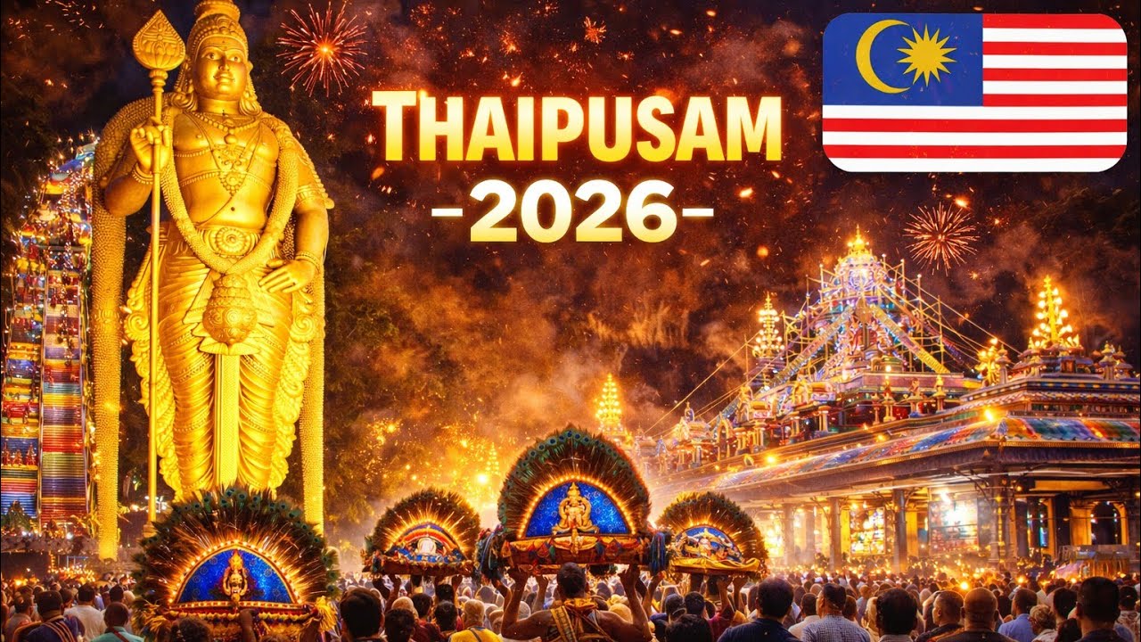 Mini Thaipusam 2026| Malaysia | Batu Caves  |  @NomadicTraveller 