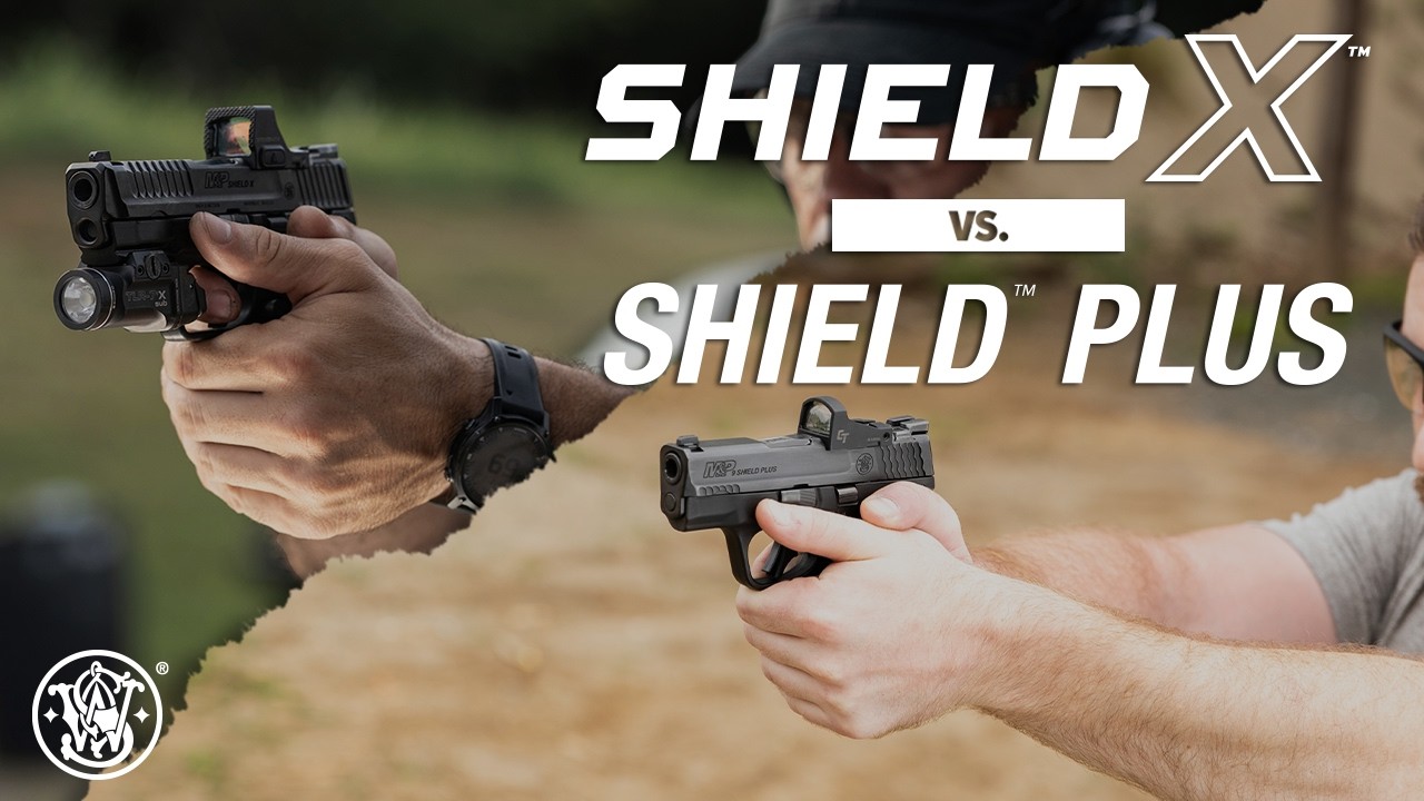 M&P&reg; Shield X против M&P&reg; Shield Plus | Полное сравнение и анализ характеристик