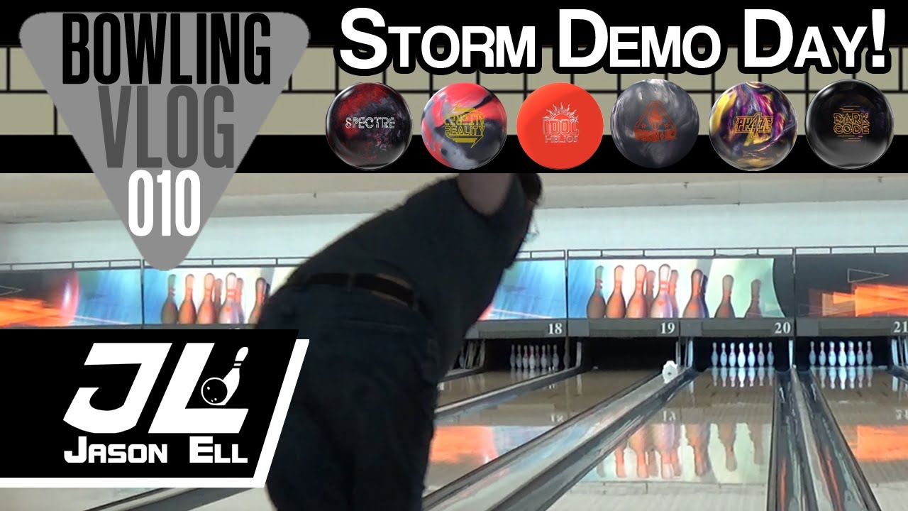 Storm Demo Day at River Rand Bowl (Des Plaines, IL) - Bowling Vlog 010