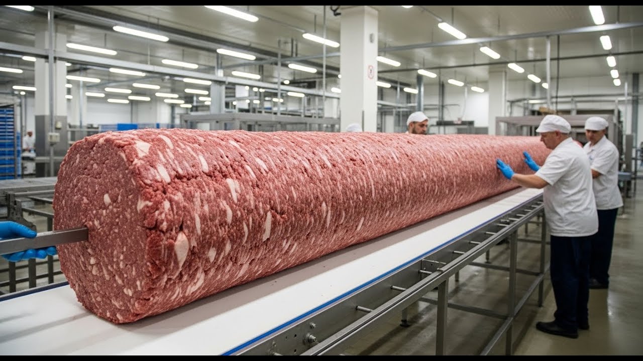 Inside a Modern Kebab Factory –Frozen & Exported Worldwide (Full Process)