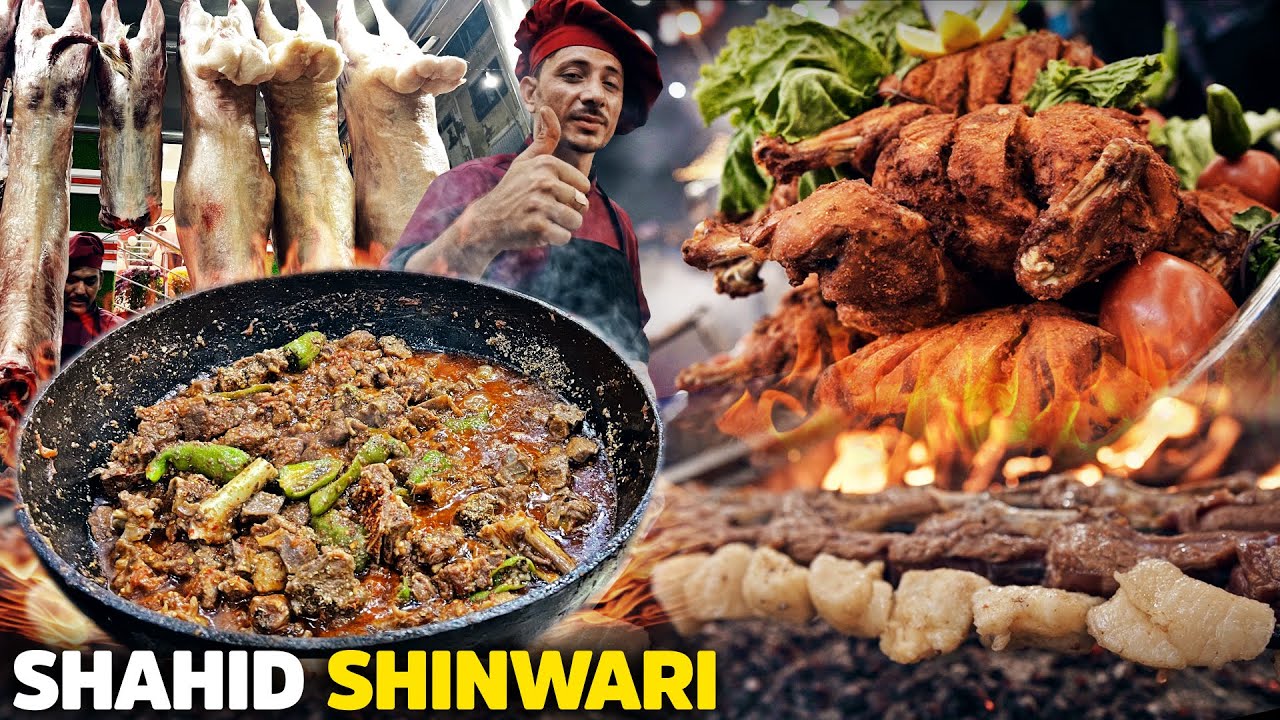 Mutton Karhai, Namak Mandi Style | Shahid Shanwari, Karachi | Fish Chapli Kabab | Street Food PK