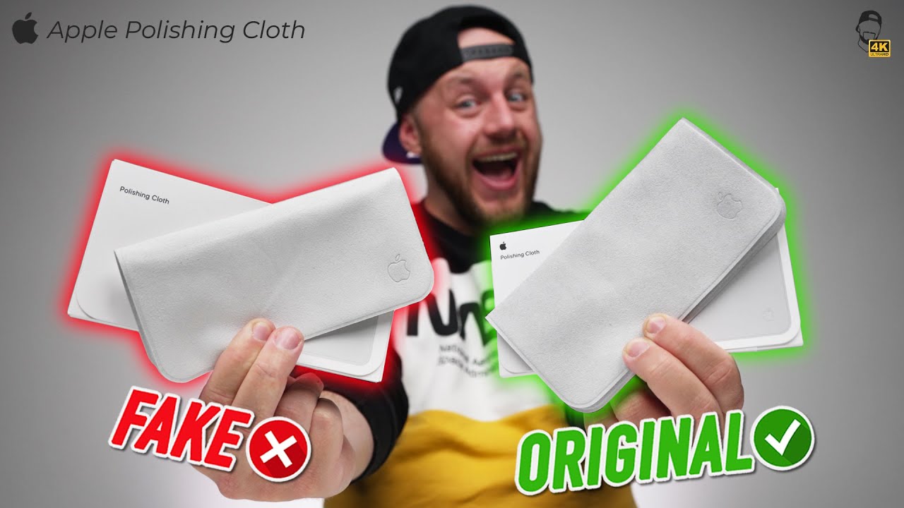 ❌ Apple Hadřík FAKE vs. ORIGINAL: Revoluce v leštění… nebo ne?! [4K]
