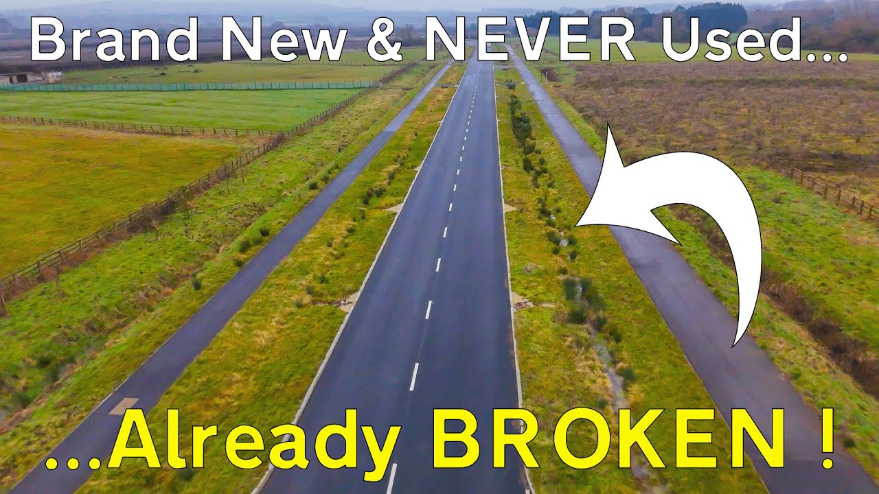 The Brand New £40 MILLION ROAD and It's ALREADY BROKEN - Swindon Southern Connector Road